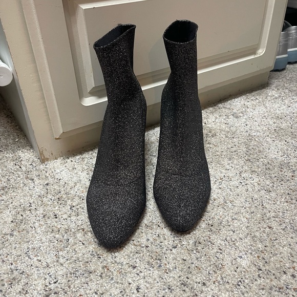 NEW !!! Fancy ❤️ sparkly ❤️ happy booties !!!! Worn once! - Picture 5 of 5